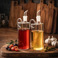 Porsima 408 2li Kare Borosilikat Cam Yağdanlık Yağlık Sirkelik 400ml Şeffaf Porsima 408 2li Kare Borosilikat Cam Yağdanlık Yağlık Sirkelik 400ml Şeffaf