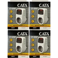 Cata Ct-9187 4000w Akım Korumalı Led Göstergeli Priz 4 Adet Cata Ct-9187 4000w Akım Korumalı Led Göstergeli Priz 4 Adet