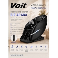 Voıt Zero Gravıty New Masaj Koltuğu Siyah Voıt Zero Gravıty New Masaj Koltuğu Siyah