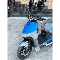 Mobilette Tiger 12000 2024 Elektirikli Motosiklet Mavi Mobilette Tiger 12000 2024 Elektirikli Motosiklet Mavi