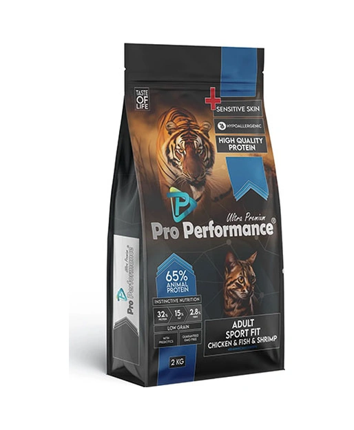Pro Performance Kızlıcıklı Tavuklu Karidesli Ve Somonlu Yetişkin Kedi Maması 2 Kg 124-10008.02 Pro Performance Kızlıcıklı Tavuklu Karidesli Ve Somonlu Yetişkin Kedi Maması 2 Kg 124-10008.02