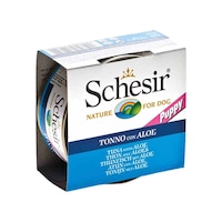 Schesir Ton Balıklı ve Aloe Veralı Konserve Yavru Köpek Maması 150 G Schesir Ton Balıklı ve Aloe Veralı Konserve Yavru Köpek Maması 150 G