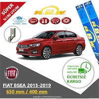 Fiat Egea Rbw Ön Muz Silecek Takımı 2015-2019 Fiat Egea Rbw Ön Muz Silecek Takımı 2015-2019