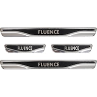 Renault Fluence Uyumlu Kapı Eşiği Karbon Krom 4 Parça Renault Fluence Uyumlu Kapı Eşiği Karbon Krom 4 Parça