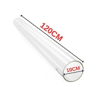 Füze Pelet Soba Camı Borusu 1200x100x2,5mm Füze Pelet Soba Camı Borusu 1200x100x2,5mm