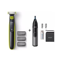 Philips QP2724 Oneblade Şekillendirici Tıraş Makinesi + Kaş, Burun Ve Kulak Kılı Makinesi Hediye Philips QP2724 Oneblade Şekillendirici Tıraş Makinesi + Kaş, Burun Ve Kulak Kılı Makinesi Hediye