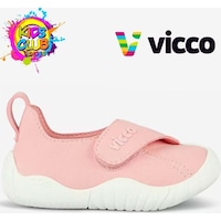 Vicco Panku İlk Adım Bebek Ortopedik Çocuk Spor Ayakkabı Pudra Pudra Vicco Panku İlk Adım Bebek Ortopedik Çocuk Spor Ayakkabı Pudra Pudra