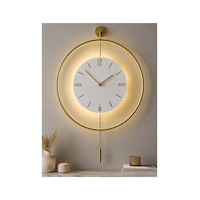 MetaQuartz Aksesuar (Büyük Boy-50*75 cm) İskandinav Kristal Ledli Pilli Duvar Saati Gold MetaQuartz Aksesuar (Büyük Boy-50*75 cm) İskandinav Kristal Ledli Pilli Duvar Saati Gold