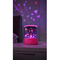 Romantik Projeksiyonlu Gökyüzü Projeksiyon Gece Lambası Pembe Romantik Projeksiyonlu Gökyüzü Projeksiyon Gece Lambası Pembe