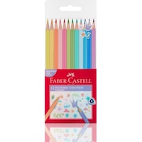 Faber-Castell Pastel Renkler Üçgen Boya Kalemi 12'li Faber-Castell Pastel Renkler Üçgen Boya Kalemi 12'li