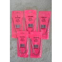 Çelik Telli Misinalı Şiş 40 Cm 5 Li Set 2,5 No 3 No 3,5 No 4 No 4,5 No Çelik Telli Misinalı Şiş 40 Cm 5 Li Set 2,5 No 3 No 3,5 No 4 No 4,5 No