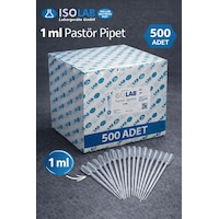 Plastik Damlalık 1 Ml - 500 Adet Pastör Pipet Plastik Damlalık 1 Ml - 500 Adet Pastör Pipet