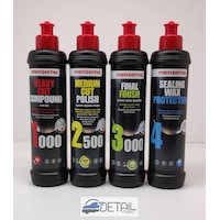 Menzerna 1000 2500 3000 Sealingwax Kalın Pasta Boya Kor. Set 250 Menzerna 1000 2500 3000 Sealingwax Kalın Pasta Boya Kor. Set 250