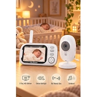 Harvox Bc-001 Bebek Kamerası Lcd Ekranlı Gece Görüşlü Bebek Telsizi Bebek Odası Kamerası Monitörü Beyaz Harvox Bc-001 Bebek Kamerası Lcd Ekranlı Gece Görüşlü Bebek Telsizi Bebek Odası Kamerası Monitörü Beyaz
