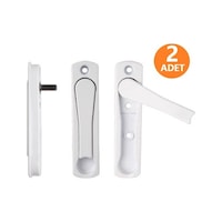 2 ADET Pvc Pimapen Sürgü Gizli Kapı Pencere Kilitli Kol 2 ADET Pvc Pimapen Sürgü Gizli Kapı Pencere Kilitli Kol