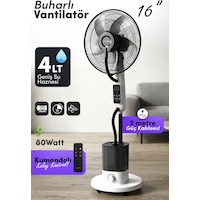 Auhma Acfn10 16 İnç Buharlı Vantilatör Uzaktan Kumandalı 4l Su Depolu Mist Fan Auhma Acfn10 16 İnç Buharlı Vantilatör Uzaktan Kumandalı 4l Su Depolu Mist Fan