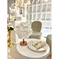 Dekor Yapay Eva Çiçeği Kablosuz Masa Lambası Üst Beyaz-alt Rose Kaplama 9v Pil 75-90 Saat Dekor Yapay Eva Çiçeği Kablosuz Masa Lambası Üst Beyaz-alt Rose Kaplama 9v Pil 75-90 Saat