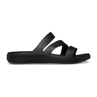 Crocs Getaway Strappy Kadın Terlik Siyah Crocs Getaway Strappy Kadın Terlik Siyah