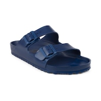 Birkenstock Arizona Eva Suya Dayanıklı Erkek Terlik Lacivert Birkenstock Arizona Eva Suya Dayanıklı Erkek Terlik Lacivert