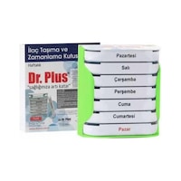Dr Plus Ilaç Taşıma Ve Zamanlama Kutusu Haftalık 7X24 Dr Plus Ilaç Taşıma Ve Zamanlama Kutusu Haftalık 7X24