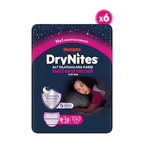 Huggies Drynites Gece Külodu Kız 8-13 Yaş 30-48 Kg 6 Paket 54 Adet 6'lı Huggies Drynites Gece Külodu Kız 8-13 Yaş 30-48 Kg 6 Paket 54 Adet 6'lı
