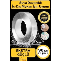 90 Kg Çift Taraflı Ekstra Güçlü Çok Amaçlı Tamir Silikon Bant Dış Mekan Montaj Bandı 18 Mm X 1,5 Mt 90 Kg Çift Taraflı Ekstra Güçlü Çok Amaçlı Tamir Silikon Bant Dış Mekan Montaj Bandı 18 Mm X 1,5 Mt