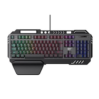 Havit Gamenote Kb838l Rainbow Aydınlatma Metal Oyuncu Klavyesi Havit Gamenote Kb838l Rainbow Aydınlatma Metal Oyuncu Klavyesi