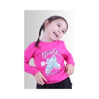 Fyk Kids Kız Çocuk Basic Uzun Kol Tişört Pembe1 Pembe Fyk Kids Kız Çocuk Basic Uzun Kol Tişört Pembe1 Pembe