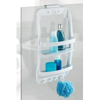 Banyo Rafı Duvara Monte Plastik 3 Katlı Raf Organizer Askılıklı, Beyaz Renkli Banyo Rafı Duvara Monte Plastik 3 Katlı Raf Organizer Askılıklı, Beyaz Renkli