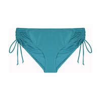 İpli Yan Bağlamalı Desenli Bikini Altı Yeşil İpli Yan Bağlamalı Desenli Bikini Altı Yeşil