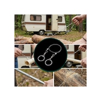 Mucit Home Taşınabilir Mini Zincir Cep Testeresi Dişli Tel Ahşap Plastik Metal Kesici Kampta Karavanda Mucit Home Taşınabilir Mini Zincir Cep Testeresi Dişli Tel Ahşap Plastik Metal Kesici Kampta Karavanda