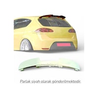 Seat Leon Mk2 2004-2009 Uyumlu Fr Stil Spoiler Pianoblack İthal Abs Plastik Parlak Siyah Seat Leon Mk2 2004-2009 Uyumlu Fr Stil Spoiler Pianoblack İthal Abs Plastik Parlak Siyah