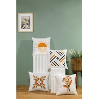 Elart Summer Kırlent Kılıfı 4 Adet 40x40 Cm Renksiz Elart Summer Kırlent Kılıfı 4 Adet 40x40 Cm Renksiz