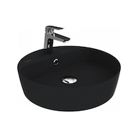Creavit Loop LP146 Yuvarlak Batarya Delikli Masaüstü Setüstü Çanak Lavabo Mat Siyah 45 CM Creavit Loop LP146 Yuvarlak Batarya Delikli Masaüstü Setüstü Çanak Lavabo Mat Siyah 45 CM