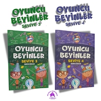 Tazof Oyuncu Beyinler Seviye 3-4 2 Kitap Bir Arada Tazof Oyuncu Beyinler Seviye 3-4 2 Kitap Bir Arada