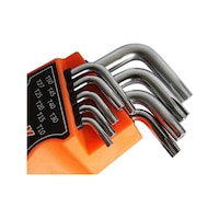 Qtools 9 Parça Çelik Kısa Alyan Takımı Tork Anahtarı Seti Yıldız Qtools 9 Parça Çelik Kısa Alyan Takımı Tork Anahtarı Seti Yıldız