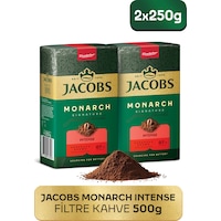 Jacobs Monarch Intense Filtre Kahve 250gr X 2 Adet Filtre Jacobs Monarch Intense Filtre Kahve 250gr X 2 Adet Filtre