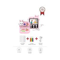Torima Cmr-33 Pembe Dijital Video Kayıt Fotoğraf Çocuk Kamerası Termal Resim Kağıt Baskılı Yazıcı Torima Cmr-33 Pembe Dijital Video Kayıt Fotoğraf Çocuk Kamerası Termal Resim Kağıt Baskılı Yazıcı