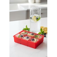 6 Hazneli Silikon Buz Kalıbı & Çok Amaçlı Buzluk Ve Dondurucu Organizeri 11x16 Cm Çok Renkli 6 Hazneli Silikon Buz Kalıbı & Çok Amaçlı Buzluk Ve Dondurucu Organizeri 11x16 Cm Çok Renkli