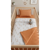 %100 Pamuklu Minik Ördekler Bebek Nevresim Takımı - Kiremit Detaylı Beşik Ve Karyola Örtüsü Tarçın %100 Pamuklu Minik Ördekler Bebek Nevresim Takımı - Kiremit Detaylı Beşik Ve Karyola Örtüsü Tarçın
