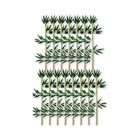 Cihan Çiçekçilik Yapay Yapraklı Dekoratif Bambu Çubuğu 80 Cm 15 Adet Islak Doku Çok Renkli Cihan Çiçekçilik Yapay Yapraklı Dekoratif Bambu Çubuğu 80 Cm 15 Adet Islak Doku Çok Renkli