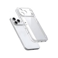 Fibaks iPhone 17 Pro Uyumlu Kılıf Şeffaf Kamerası Full Korumalı Yumuşak Darbe Emici Ince Esnek Silikon Kapak
