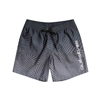 Quiksilver Warped Logo 17 M Jamv Erkek Volley Short Siyah Quiksilver Warped Logo 17 M Jamv Erkek Volley Short Siyah