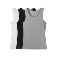 Tutku Erkek Siyah - Gri - Beyaz 6'lı Paket Ribana Klasik Atlet Çok Renkli Tutku Erkek Siyah - Gri - Beyaz 6'lı Paket Ribana Klasik Atlet Çok Renkli