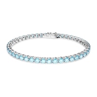 5648929 Swarovski Bilezik Matrix:bracelet M Aqua/rhs L 5648929 Swarovski Bilezik Matrix:bracelet M Aqua/rhs L