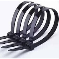 Uv Tork Kablo Bağı Cırt Kelepçe 7,6 Mmx300 Mm Siyah 100 'lü Paket