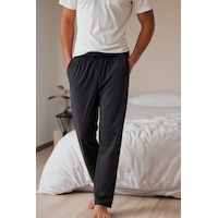 Elemge %100 Pamuk Süprem Erkek Pijama Altı Antrasit Cepli Rahat Kalıp Relax Fit Lastikli Ipli Terletmez Elemge %100 Pamuk Süprem Erkek Pijama Altı Antrasit Cepli Rahat Kalıp Relax Fit Lastikli Ipli Terletmez
