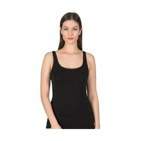 Özkan Underwear Kadın Likralı Tül Biyeli Pamuklu Modal Atlet Siyah K25493-siyah Özkan Underwear Kadın Likralı Tül Biyeli Pamuklu Modal Atlet Siyah K25493-siyah