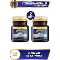Nutraxin Vitamin D3k2 1000 Iu 120 Tablet 2 Adet Nutraxin Vitamin D3k2 1000 Iu 120 Tablet 2 Adet