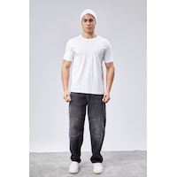 Cedy Denim Cedy Denım Yüksek Kalite Erkek Yüksek Bel Skater Baggy Jeanpantolon C362 Siyah Cedy Denim Cedy Denım Yüksek Kalite Erkek Yüksek Bel Skater Baggy Jeanpantolon C362 Siyah